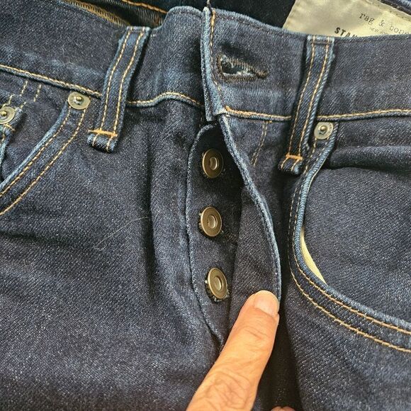 Rag & Bone jeans standard issue fit 1, skinny Mid-rise - Picture 8 of 10